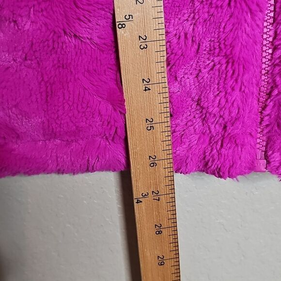 The North Face Reversible Mossbud Swirl Magenta Quilted Jacket Medium - Picture 9 of 10